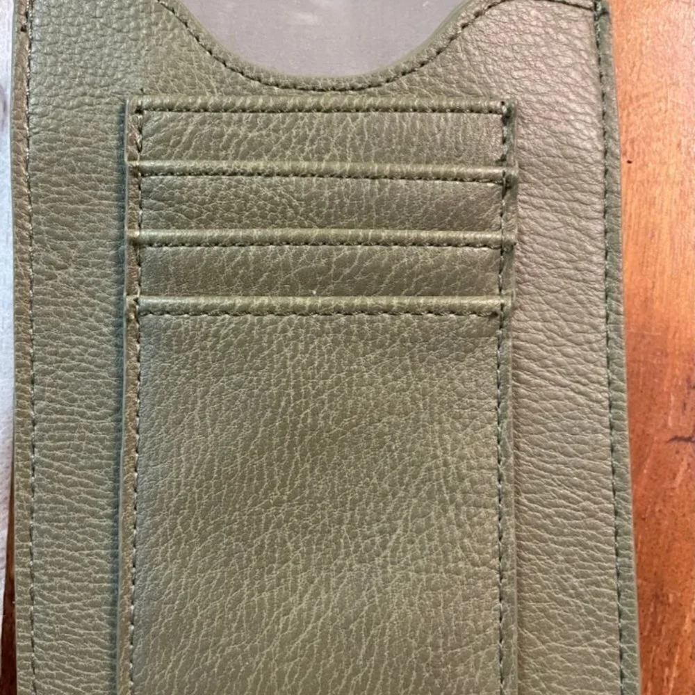 K. Carroll Harper Crossbody Army Green NEW - Picture 4 of 9